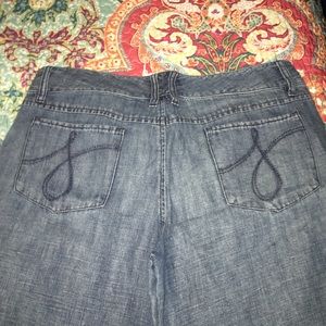 Juicy couture flare jeans size 29 but fit a 31
