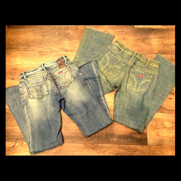 Miss Sixty -2pairs- size 24 jeans - BACK TO SCHOOL