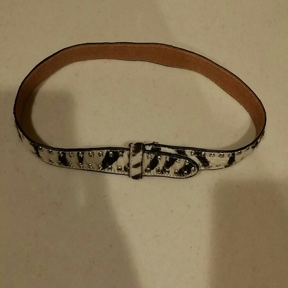 Black/White strips Belt /child belt