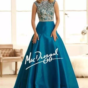 From MAC DUGGAL, pageant/prom ball gown 82359H