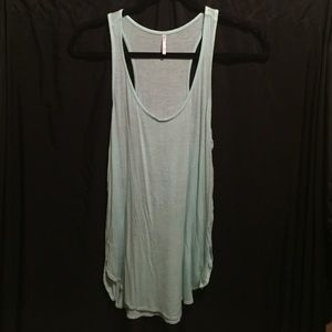 Baby blue tank