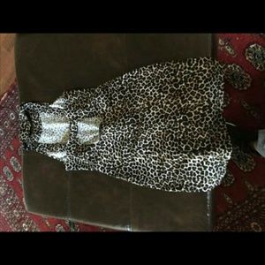 Leopard mini dress