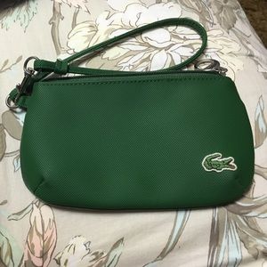 Lacoste wristlet