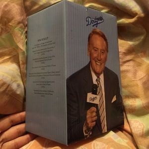 Vin scully and G bobblehead