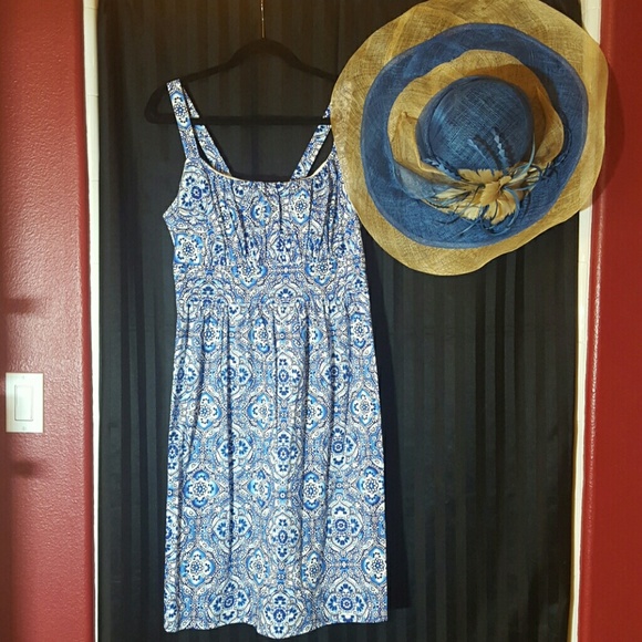 Blue  sundress