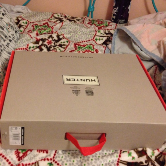 Hunter Boots box