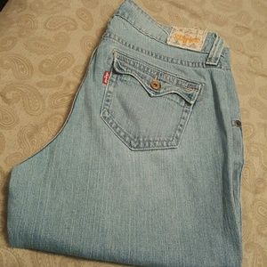 Levis 542 Denim  Capris