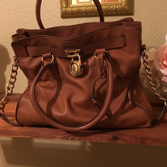 Michael Kors brown handbag