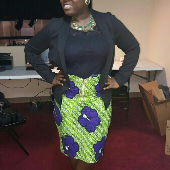 Dresses & Skirts - Sale!!! African Ankara pencil skirt