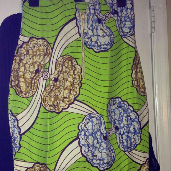 Sale!!! African Ankara pencil skirt - Picture 2 of 4