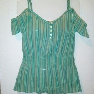 Off the shoulder Guess top