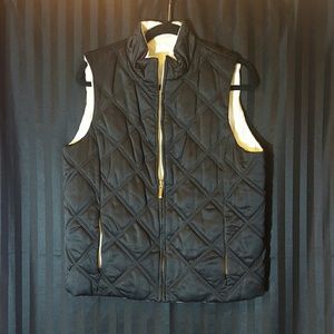 Reversable Jones of New York  white and black vest