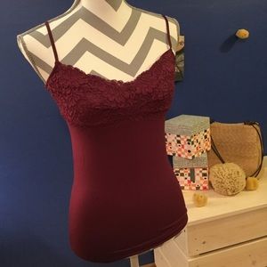 Cami with shelf bra