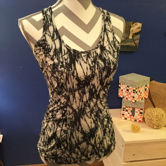 Black and White Tank