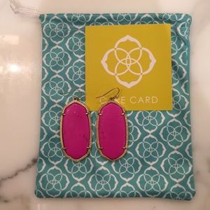 Kendra Scott Magenta Danielle Earring