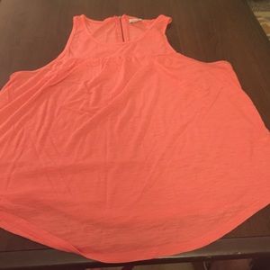 Coral colored AE tank