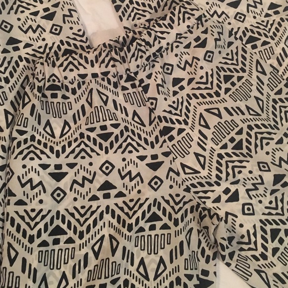 Tribal print wide leg pants! - Picture 2 of 3