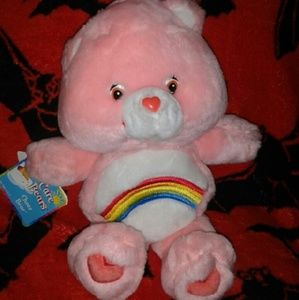 Large Care Bear. Cheer Bear. Still with tag.