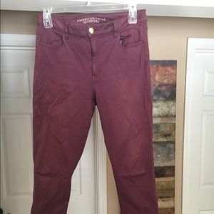 High waisted American Eagle pants
