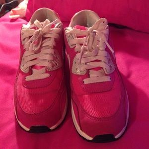 Pink nike air maxes