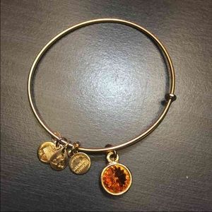 Alex and Ani November birthstone (Gold)