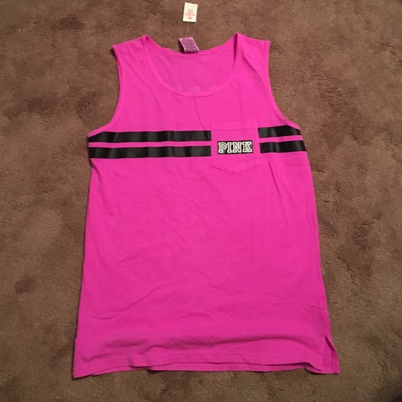 Pink pink tank top shirt