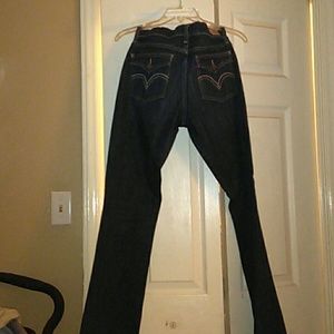 Levi flare leg jeans