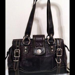 New Brown Calfskin Leather Shoulder Bag Handbag