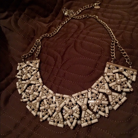 Collar Pearl and sparks necklace