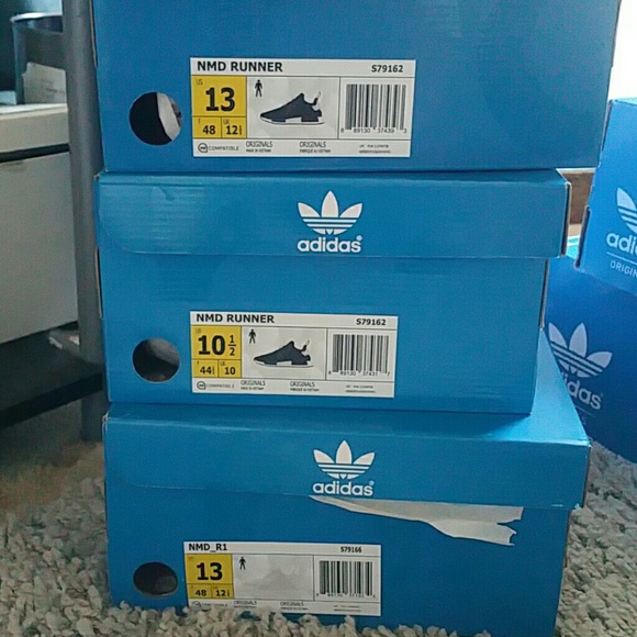 **SOLD** Black Pair of Adidas NMD Runner in 10.5 - Picture 4 of 4