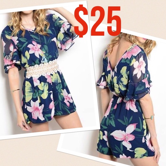 Floral romper for you - Picture 1 of 1