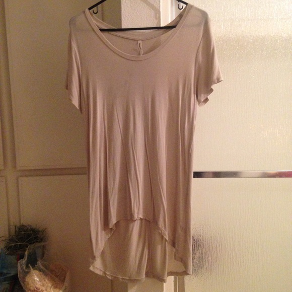 Dresses & Skirts - 👁 FINAL PRICE 👁 beige tshirt dress