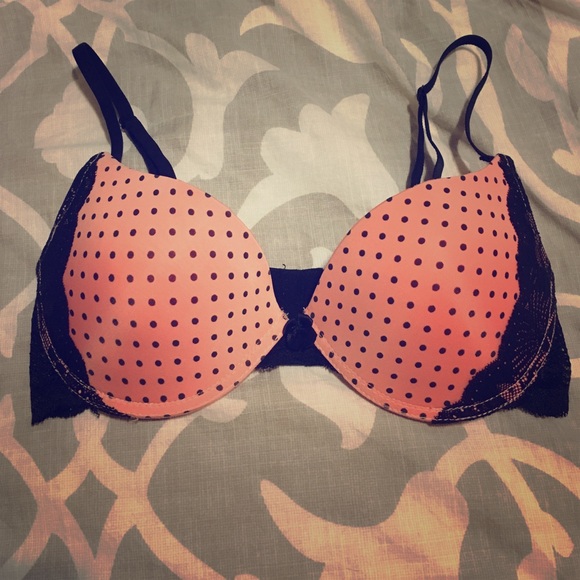 Polka dot bra