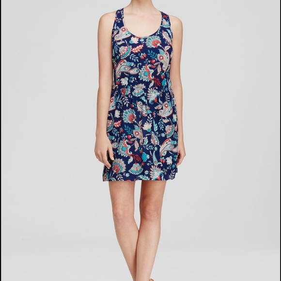 Aqua Dresses - Aqua Paisley Dress Aqua Dresses - Aqua Paisley Dress