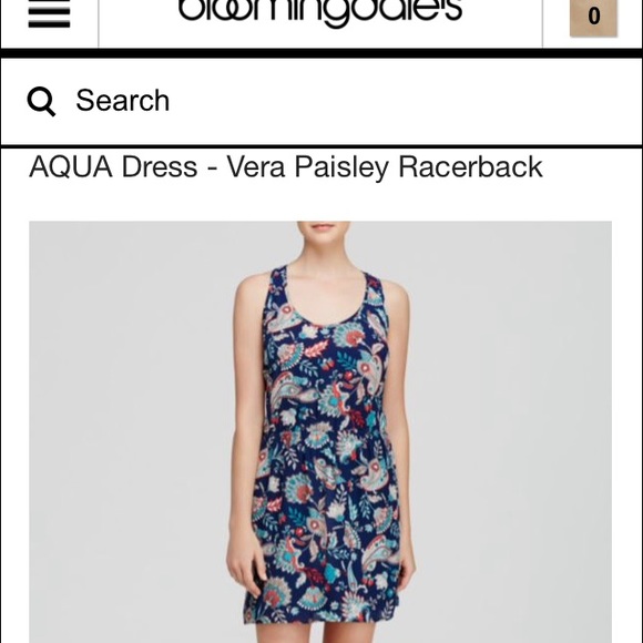 Aqua Dresses - Aqua Paisley Dress Aqua Dresses - Aqua Paisley Dress
