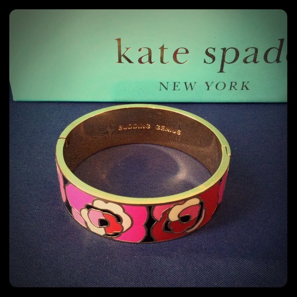 💜FINAL PRICE💜 Kate Spade "Budding Genius" bangle