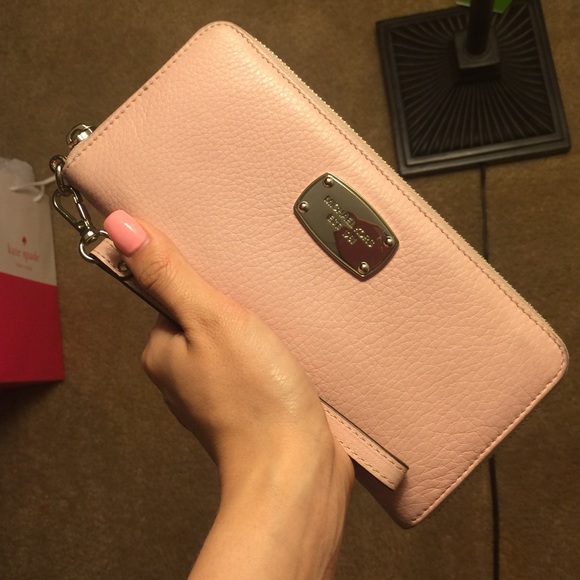 Michael Kors Pink Wallet Wristlet
