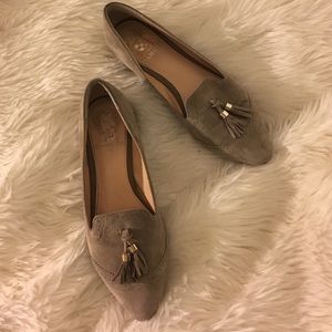 Taupe Vince Camuto loafers