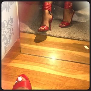 Red Sandals