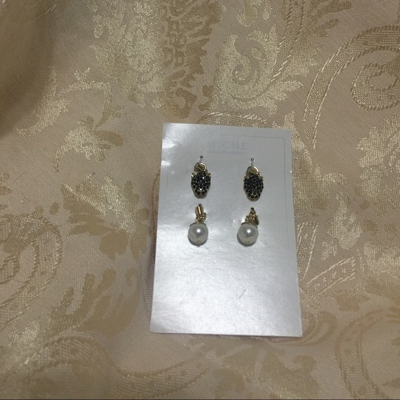 Panther and pearl accent set Gold - Picture 1 of 2