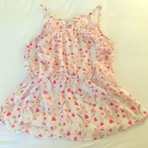 So Cute! LC flutter tank top!