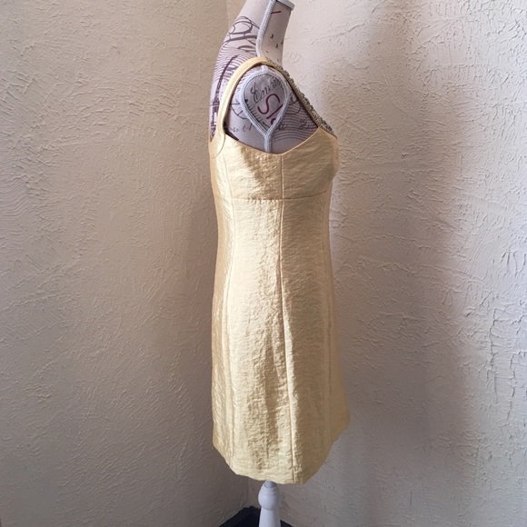 NWOT Yellow Laundry by Shelli Segal dress size 6 - Picture 3 of 4