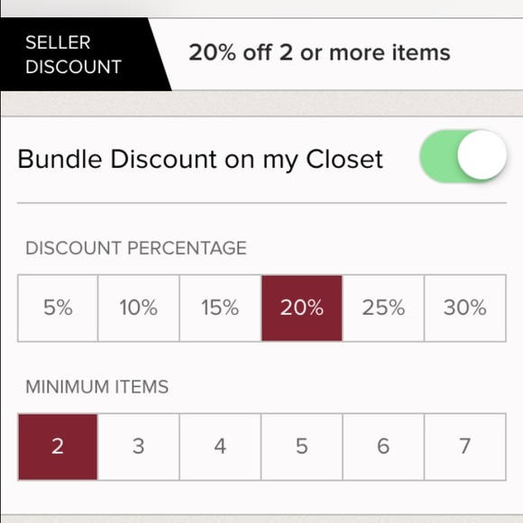 BUNDLE DISCOUNTS!