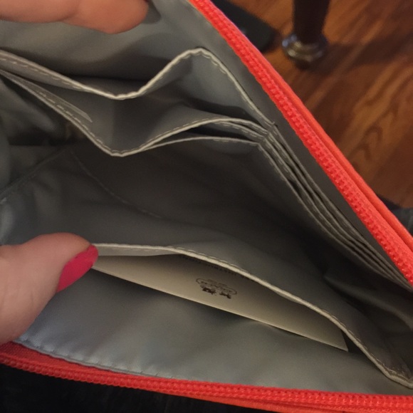 Orange Coach Wristlet - Picture 2 of 3
