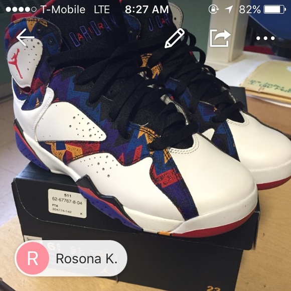 Air Jordan size 6.5 9/10 worn once too big for me