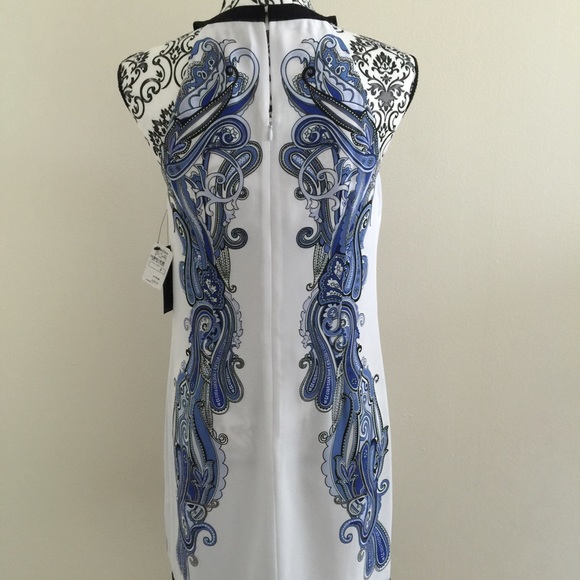 Laundry - Dazzling Blue Multi Color Shift Dress - Picture 3 of 4