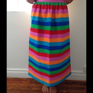 Valentino rainbow skirt (new!)
