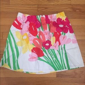 Lilly Pulitzer floral skirt