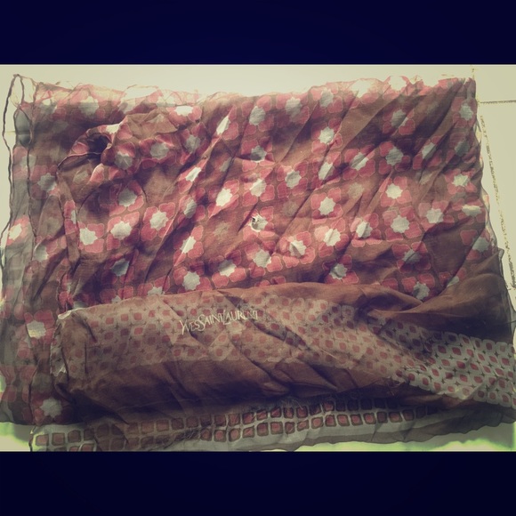 Yves Saint Laurent 100% Authentic vintage scarf