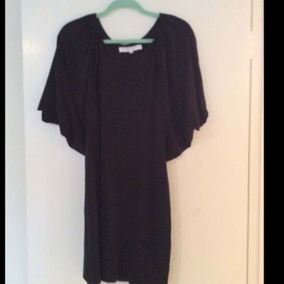 Trina Turk cape back jersey dress 8 - Picture 2 of 4
